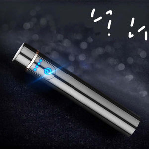 Can be placed ciggarettes case USB lighter electric lighter smart mute electronic smoking accessories
