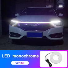 Load image into Gallery viewer, Car Hood Daytime Running Light Strip Waterproof Flexible LED Auto Decorative Atmosphere Lamp Ambient Backlight 12V Universal
