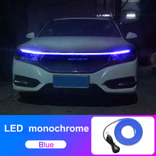 Load image into Gallery viewer, Car Hood Daytime Running Light Strip Waterproof Flexible LED Auto Decorative Atmosphere Lamp Ambient Backlight 12V Universal