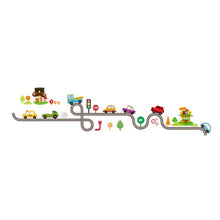 Load image into Gallery viewer, Cartoon Cars Highway Track Wall Stickers For Kids Rooms Sticker Children&#39;s Play Room Bedroom Decor Wall Art Decals
