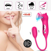 Load image into Gallery viewer, Cat Kiss Sucking Multi Frequency Vibration Egg Skipping Cat Female Masturbator Egg Skipping Sex Toys for Women Clitoral Vibrator