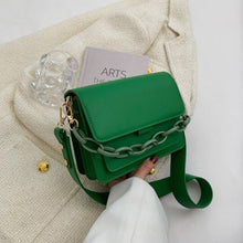 Load image into Gallery viewer, Chain Design New Mini PU Leather Flap Bags For Women 2022 hit Summer Lady Shoulder Handbag Female Fashion Cross Body Bag