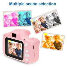 Load image into Gallery viewer, Children Digital Camera HD Photo Video Multi-function Camera Educational Toys Support Multi-languages Memory Card PUO88