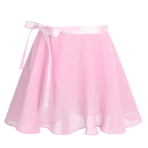 Children Girls Gymnastic Ballet Leotard Tutu Dance Dress Girls Ballerina Performance Dresses with Detachable Chiffon Tied Skirt