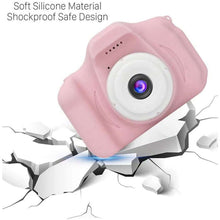 Load image into Gallery viewer, Children Mini Camera  Pink Kids Digital HD Camera 2&quot; Color Display Children Birthday Gift+16GB SD Card Game Study Camera