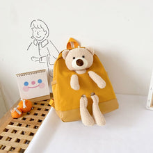 Load image into Gallery viewer, Children&#39;s Bags, New Backpacks, Cute Bear Small Backpacks, Boys and Girls, Primary School Students, Plush School Bags