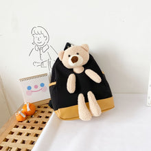 Load image into Gallery viewer, Children&#39;s Bags, New Backpacks, Cute Bear Small Backpacks, Boys and Girls, Primary School Students, Plush School Bags