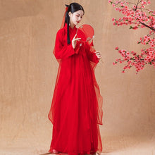 Load image into Gallery viewer, Chinese Ancient Dress For Women Elegant Fairy Dance Dress ancient Chinese Traditional Hanfu Dress