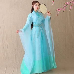 Chinese Ancient Dress For Women Elegant Fairy Dance Dress ancient Chinese Traditional Hanfu Dress