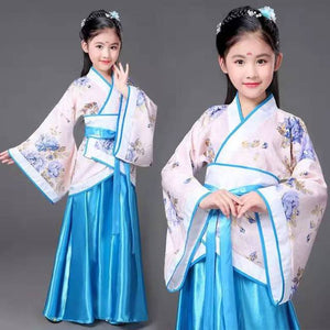 Chinese Dames Kleding Vintage Clothing for Girls Karneval New Year Hanfu Dress Kid Adult Women Dancer Costume