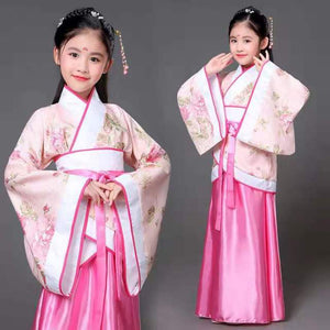 Chinese Dames Kleding Vintage Clothing for Girls Karneval New Year Hanfu Dress Kid Adult Women Dancer Costume