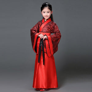 Chinese Dames Kleding Vintage Clothing for Girls Karneval New Year Hanfu Dress Kid Adult Women Dancer Costume