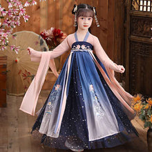 Load image into Gallery viewer, Chinese Dress Hanfu Girl Children Super Fairy Little Girl Tang Suit Costume Kids Chinese Princess Outfit Cosplay