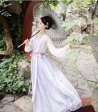 Load image into Gallery viewer, Chinese Folk Dance hanfu dress Retro Tang Dynasty Princess Cosplay Stage Wear Asian Traditional chinese Hanfu women Fairy Dress