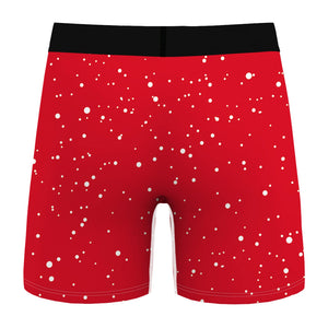 Christmas Printed Funny Underwear for Sexy Mans Boxers Mens Holiday Underpants Male New Year&#39;s Panties Shorts Trunks Homme