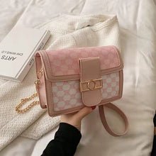 Load image into Gallery viewer, Clássico padrão de impressão couro crossbody aleta sacos para as mulheres retro marca bolsas ombro e bolsas femininas desig