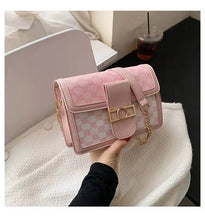 Load image into Gallery viewer, Clássico padrão de impressão couro crossbody aleta sacos para as mulheres retro marca bolsas ombro e bolsas femininas desig