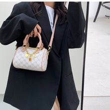 Load image into Gallery viewer, Clássico retro feminino tote bags pequeno couro do plutônio das mulheres designer bolsas de luxo marca ombro crossbody sacos sen