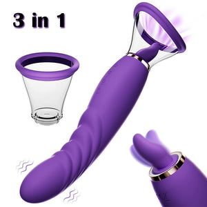 Clitoral Stimulator Licking Suction G spot Vibrator Tongue Oral Vibrating Adult Personal Massager Vibrators Sex Toys for Women