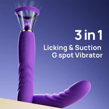Load image into Gallery viewer, Clitoral Stimulator Licking Suction G spot Vibrator Tongue Oral Vibrating Adult Personal Massager Vibrators Sex Toys for Women