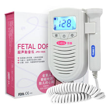 Load image into Gallery viewer, Cofoe Fetal Doppler Ultrasound Baby Heartbeat Detector Home Pregnant Doppler Baby Heart Rate Monitor Pocket Doppler monitor 3.0M