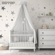 Load image into Gallery viewer, Colorful Stars Polka Dots Vinyl Sticker Room Decor Art Murals Removable Waterproof Wallpaper Home for Wall Nursery Baby DCTOP