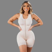 Load image into Gallery viewer, Compression Double Full Body Stage 2 Faja With Bra Women Underbust Body Shapewear Bodysuit