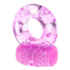 Couple Sexy Toy Elastic Delay Ring Vibrating Cock Stretchy Intense Clit Stimulation Premature Ejaculation Lock Adult Vibrator