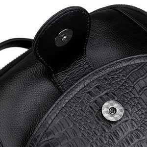 Cow Genuine Leather Women Backpacks New Fashion Luxury Brand Female Real Natural Leather Ladies Girl Student Casual Backpack