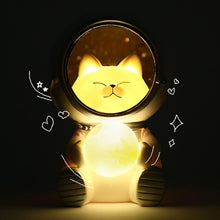 Load image into Gallery viewer, Creative Cute Galaxy Guardian Pet Astronaut Night Light Personality Bedroom Decoration Lights Star Light Kids Toys Birthday Gift