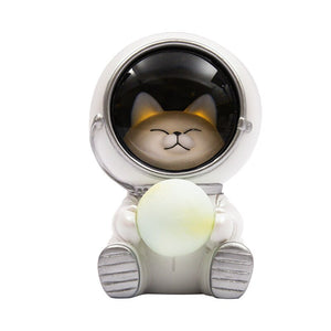 Creative Cute Galaxy Guardian Pet Astronaut Night Light Personality Bedroom Decoration Lights Star Light Kids Toys Birthday Gift