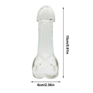 Creative Dick Penis Cocktail Glass Cup Mug Bottle Glass Unique Drink Glass for Party Beer Cup Funny Interesting Cups Mug Bottle