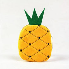 Load image into Gallery viewer, Creative Fruit Plush Coin Purse Watermelon/Strawberry/Orange/Pineapple Zipper Wallet Plush Pocket Card Holder Coin Wallets