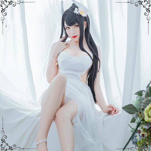 Custom size Azur Lane Hiei Cosplay Costume Sexy Beach bikini swimsuit dress uniform Halloween costumes women Anime outfits cloth