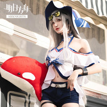 Load image into Gallery viewer, Customize Arknights GUARD Skadi Coral Coast Cosplay Costumes Sexy Costume Women Sexy Swimsuit Sun Hat Suit Halloween Dress Up