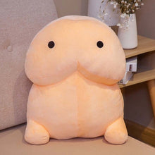 Load image into Gallery viewer, Cute Flesh-colored Penis Plush Toy Pillow Sexy Soft Toy Stuffed Funny Cushion Simulation Lovely Gift for Girlfriend Kawaii Plush