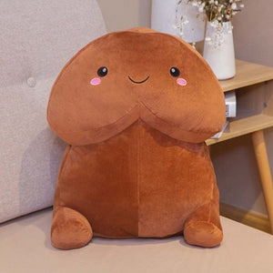 Cute Flesh-colored Penis Plush Toy Pillow Sexy Soft Toy Stuffed Funny Cushion Simulation Lovely Gift for Girlfriend Kawaii Plush