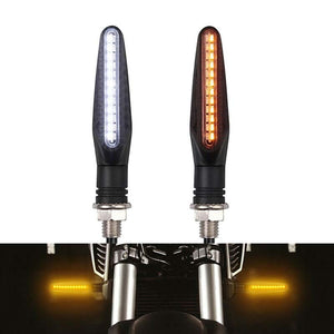 Motorcycle LED Turn Signal Indicator Lights Flowing Water Blinker Day Running light Brake Lamp Flasher Motorcycle Led Light