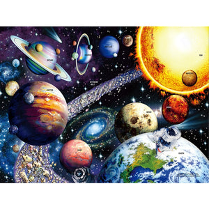DIY Jigsaw Puzzles 1000 Pieces Assembling Picture Space Travel Landscape Puzzles Toys For Adults Kids Children Home Games Gifts