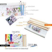 Load image into Gallery viewer, DIY Painting By Numbers Kit acrylic paint by numbers Wall Art Special gift Canvas Painting on canvas Figure