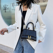 Load image into Gallery viewer, Designer Luxury Soft Top-Handle Tote Women Alligator Leather Hourglass Handbag Girl Brand B Metal Shoulder Messenger Bags Female