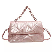 Load image into Gallery viewer, Designer de luxo bolsa de ombro feminina qualidade náilon crossbody sacos inverno bolsas e bolsas femininas moda embreagem