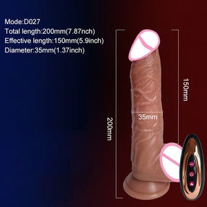 Dildo realistic penis vibrator sexy toys strap on telescopic dick suction cup dildo anal vibrators sex machine dildio for women