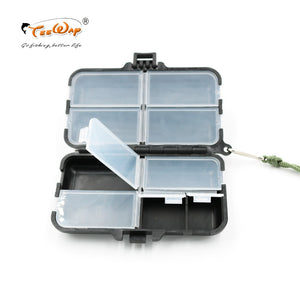 Double Layers Box Spinner Box Bait Minnow Popper Box Fishing Tool LB-H02 Fishing Tackle Boxes