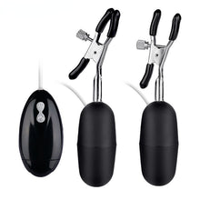 Load image into Gallery viewer, Double Vibrating Breast Clip Women&#39;s Remote Control Egg Skipping SM Breast Clitoris Stimulating Fun Products Sex Toys for Women