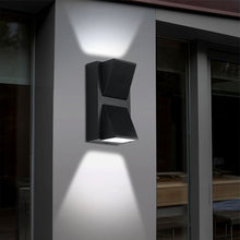 Load image into Gallery viewer, Dual Head LED Wall Light 5W 10W Balcony Lamp Waterproof Outdoor Lighting Aluminium Porch Lamp Garden Fence Lamp AC110V 220V