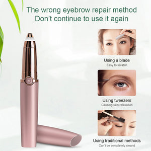 Electric Eyebrow Trimmer Mini Shaver Razors Portable Epilator Pen Epil Hair Remover Painless Razor Facial Depilador Epilator