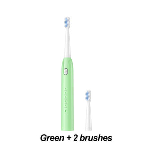 Electric Toothbrush S802 Waterproof Automatic Sonic ToothBrush Rechargeable 5 Models with 2 Brush Heads