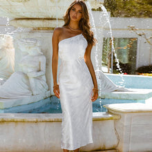 Load image into Gallery viewer, Elegant Sleeveless Summer Chain Backless Maxi Dress for Women Club Party Sexy Club Party Jacquard Dresses Clothes