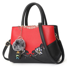 Load image into Gallery viewer, Embroidered Messenger Bags Women Leather Handbags Bags for Women 2020 Sac a Main Ladies Hand Bag Female bag new